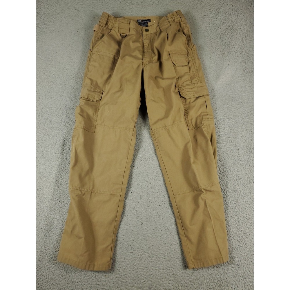 5.11 Tactical Series Pants Mens Size 32x30 Beige Tan Outdoors Cargo Trousers
